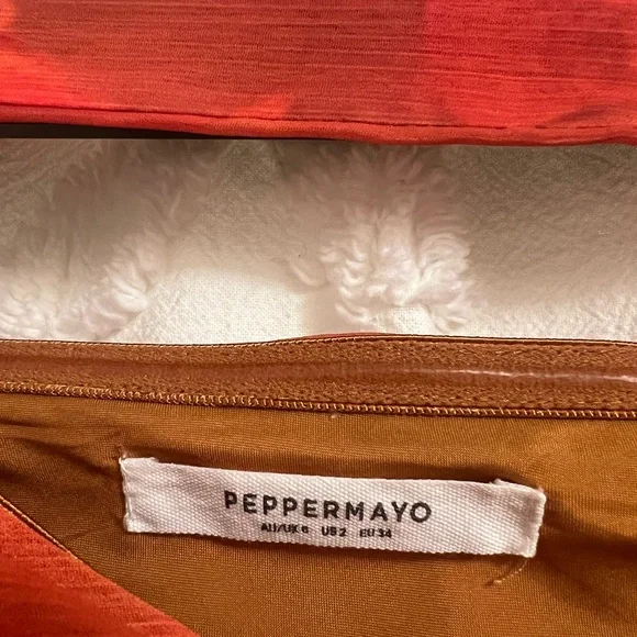 Peppermayo Exclusive - Under The Pagoda Maxi Dress - Amber - Picture 9 of 9